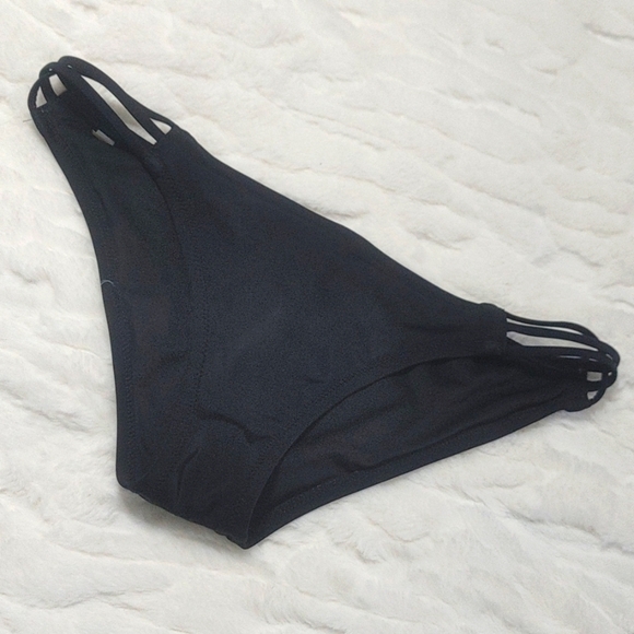 Vintage Victoria's Secret "Cheeky" strappy side swim bottom 2015 size large - Picture 1 of 5